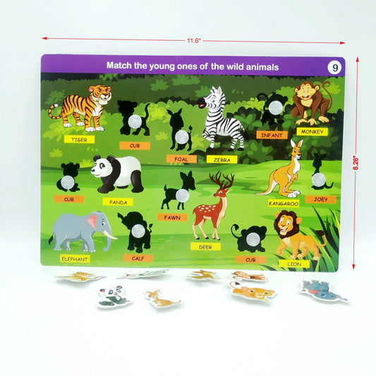 Velcro Based Activity Box - 30 Sheets - Age 2+