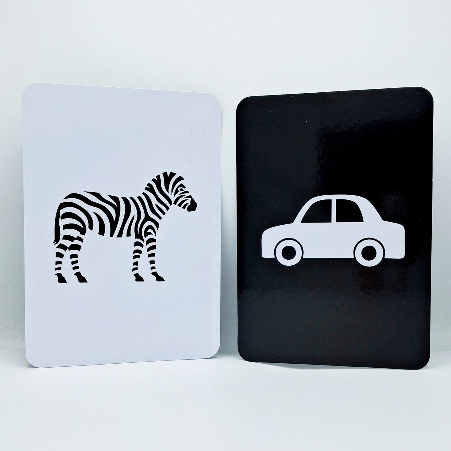 Meraki Babies Large Size High Contrast - Black & White Flash Card - 32 Cards