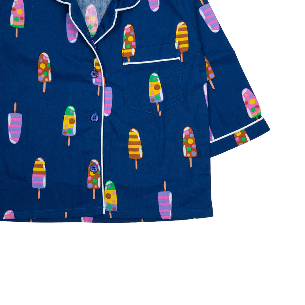 Blue Popsicle Kids Nightwear