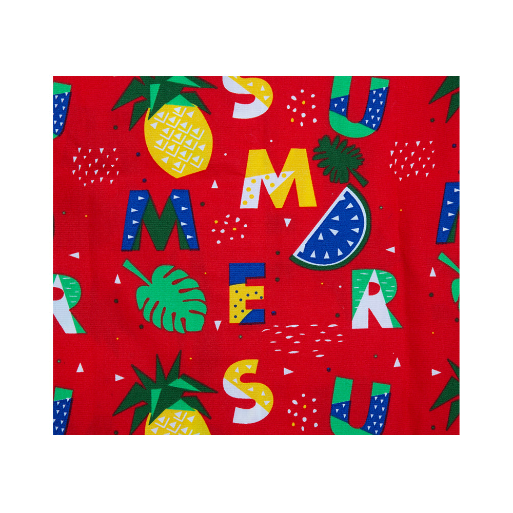 Red Alphabet Kids Nightwear