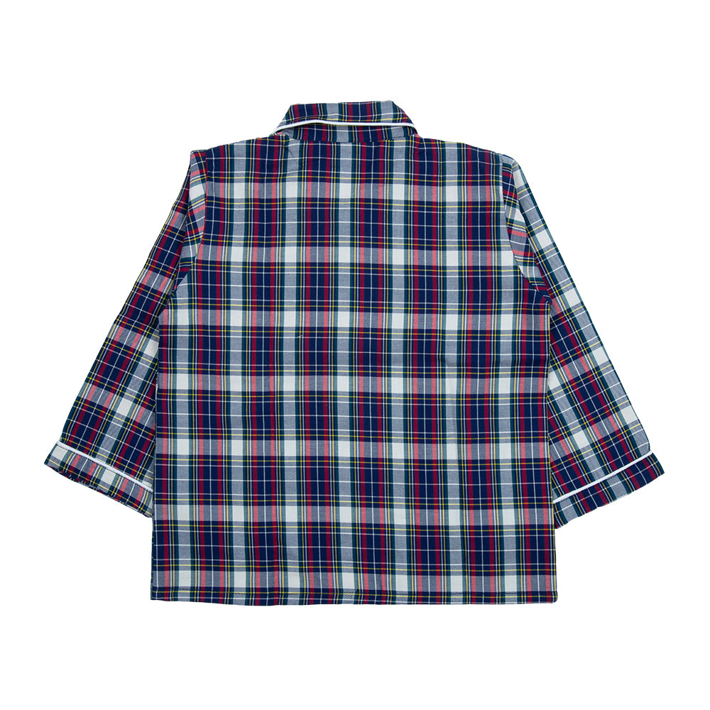 Blue Checks Kids Nightwear