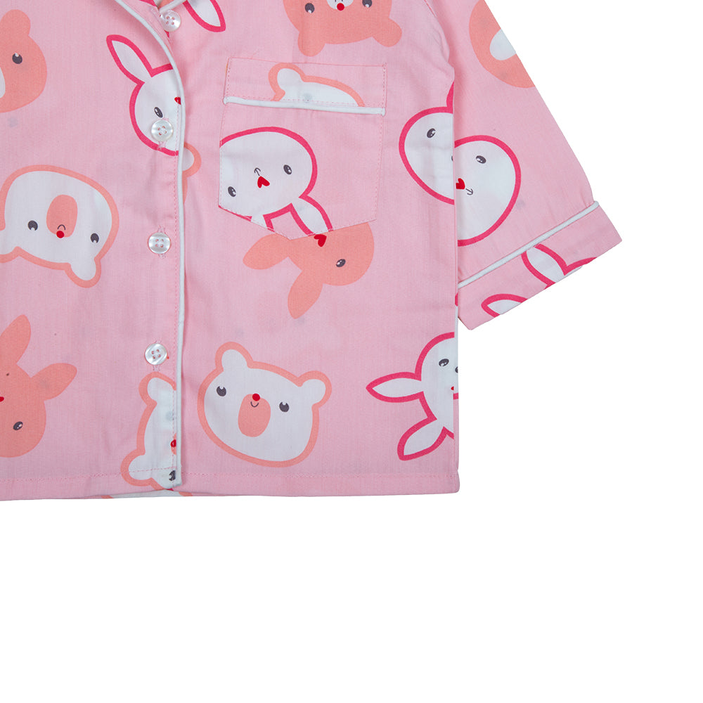 Pink Bunny Kids Nightwear