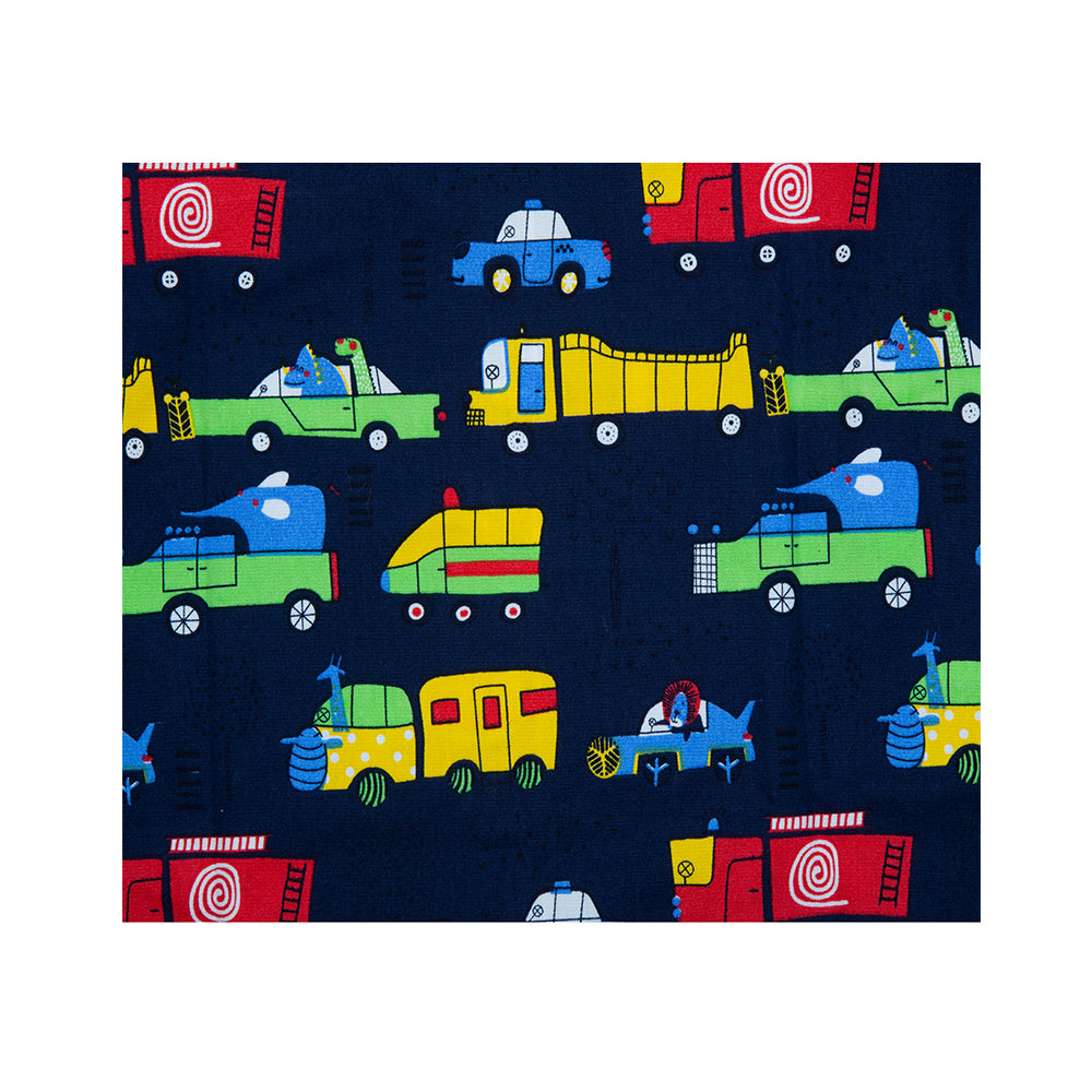 Navy Blue Car Kids Nightwear