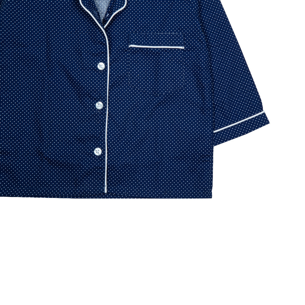 Blue Polka Dots Kids Nightwear