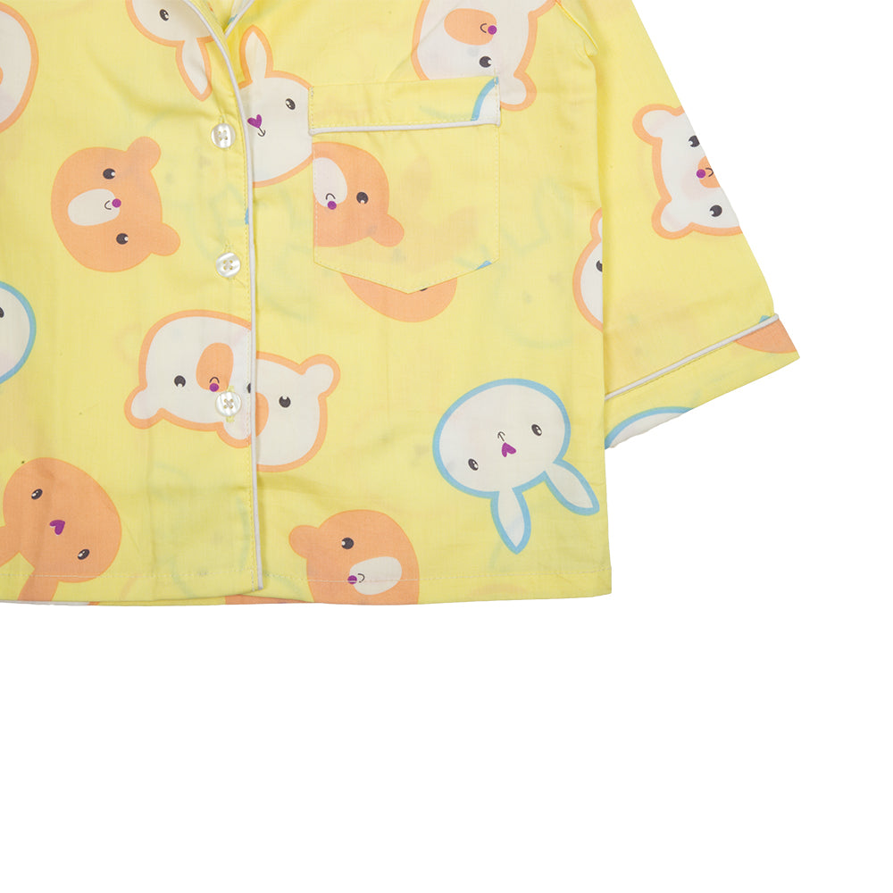 Yellow Bunny Kids Nightwear