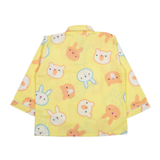 Yellow Bunny Kids Nightwear