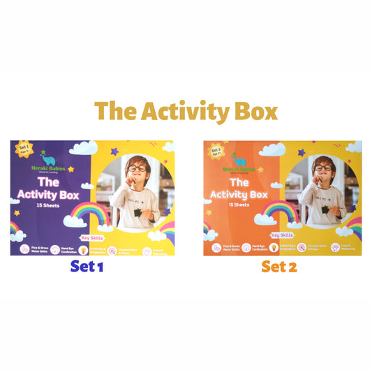 Velcro Based Activity Box - 30 Sheets - Age 2+