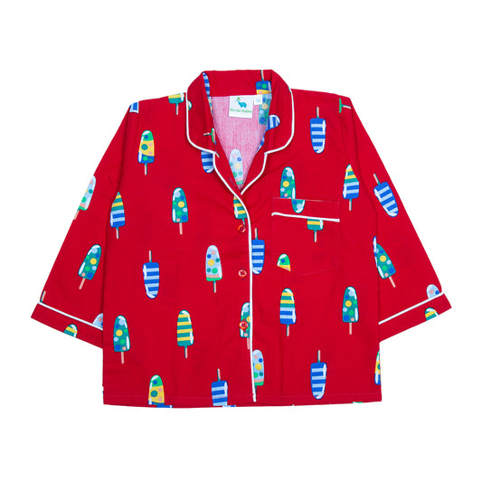 Red Popsicle Kids Nightwear