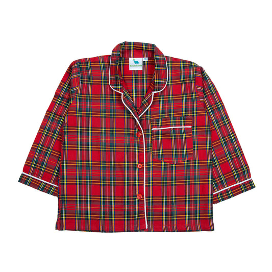 Red Checks Kids Nightwear