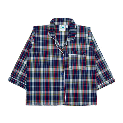 Blue Checks Kids Nightwear