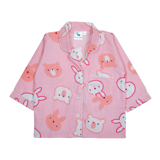 Pink Bunny Kids Nightwear