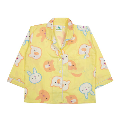 Yellow Bunny Kids Nightwear